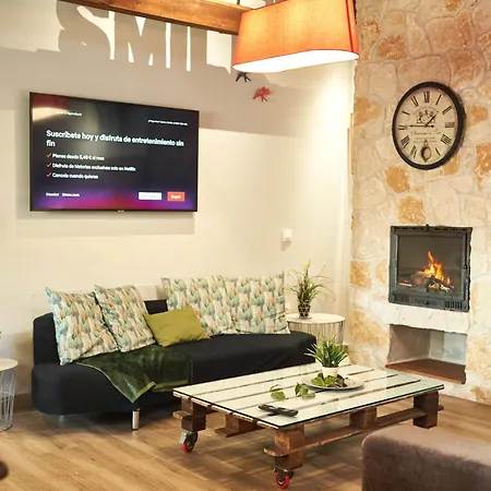Apartment A 20 Min De Madrid En Ave Premium Con Chimenea, Wifi, Jardin Privado, Smart Tv 55p, Bano Dentro De Cada Y Aparcamiento En La Puerta Segovia